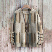 Chunky-knit Crewneck Sweater in a Thick, Heavyweight Fabricno Hood