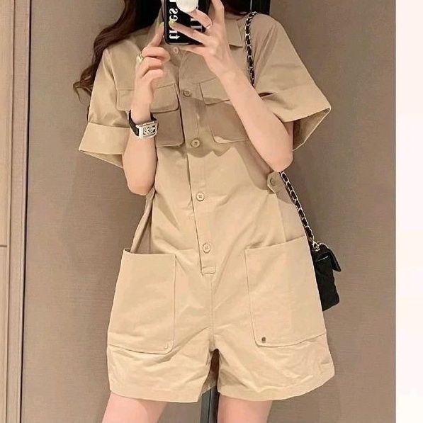 Stylish Slimming Casual One-Piece Romper