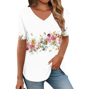 Spring‑Summer Slimming Women’s Short‑Sleeve Top – Flattering Loose Fit