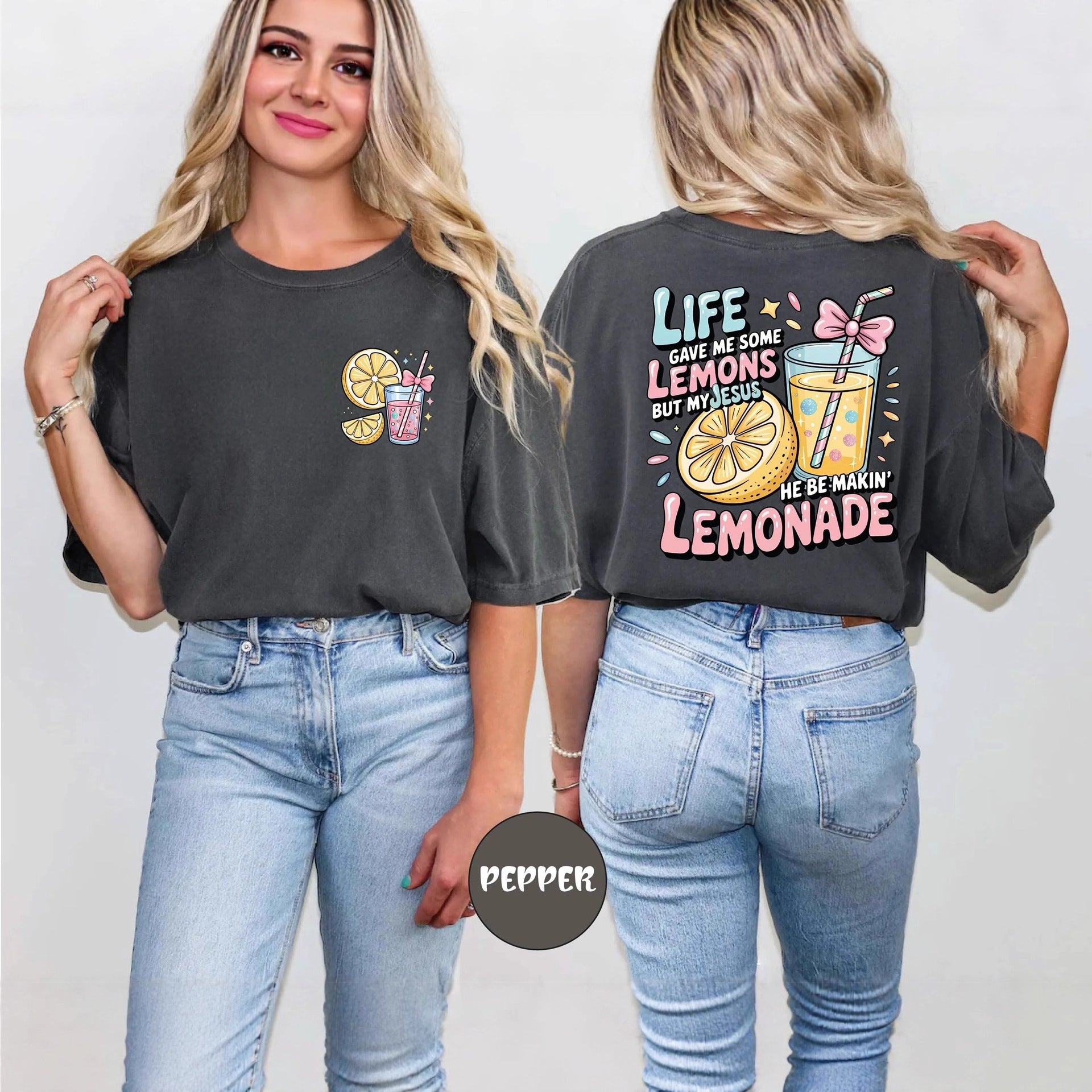Comfy Cartoon-Print Short Sleeve T‑Shirt – Casual Everyday Tee