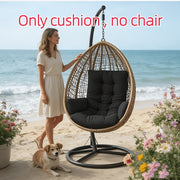 [Swing Chair Cushion] Comfortable Swing Chair Cushion with Armrests - Indoor/Outdoor Seat Cushion, Soft Padding, Suitable for Hanging Chairs, Balconies, Gardens, Patio Furniture (Hanging Chair Not Included), Patio Mat, Modern Style Cushion, Swing Seat Cus