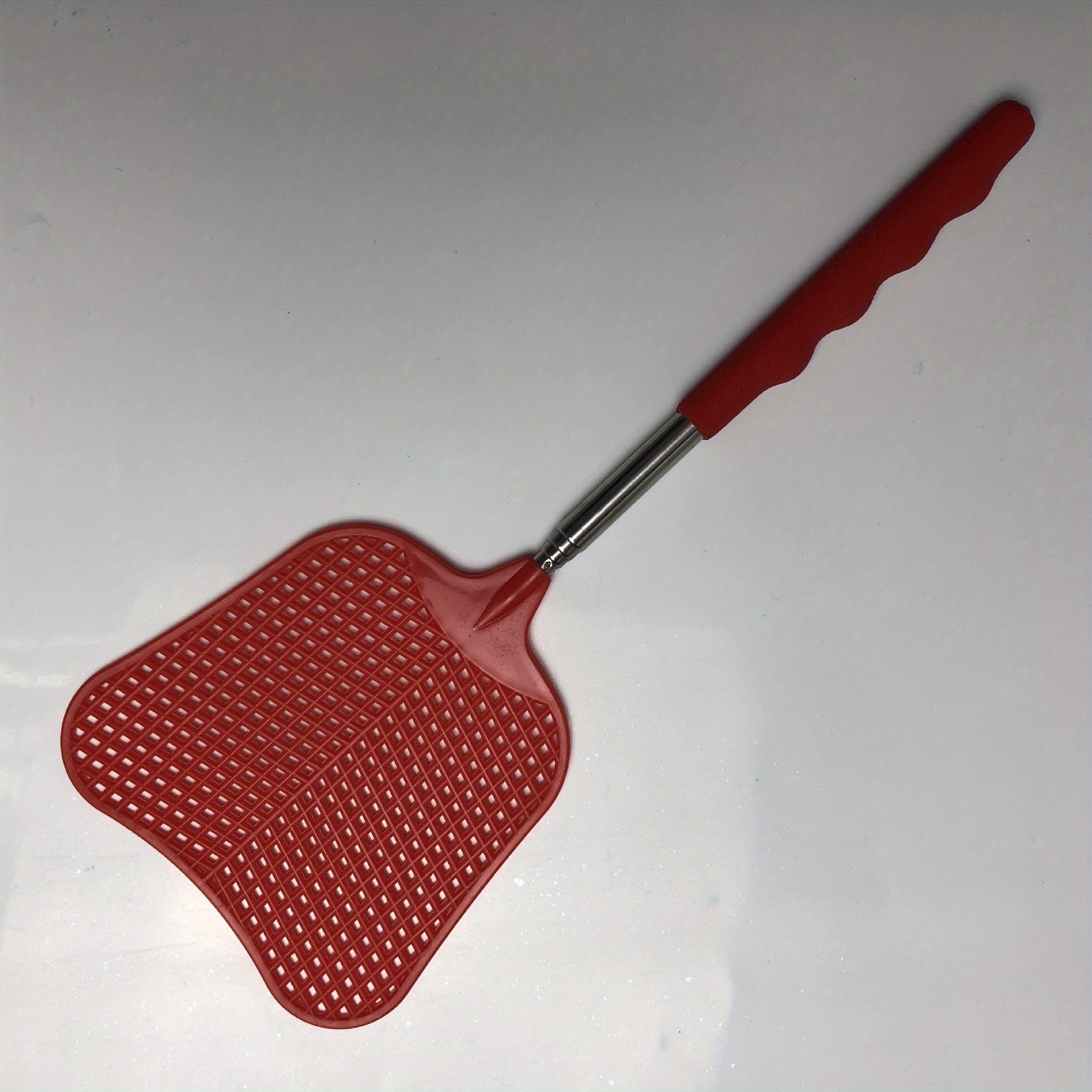 Heavy-Duty Telescopic Fly Swatter with Extendable Pole