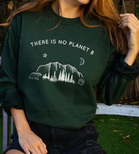 Women's Printed Crew Neck Casual Tee