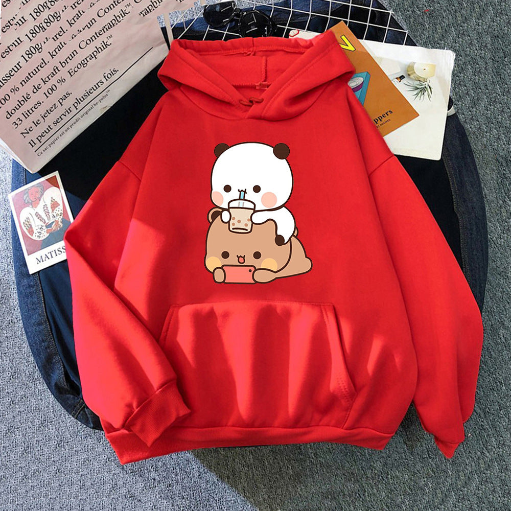 Bubu Dudu Kawaii Graphic Hoodie Cute Aesthetic Pullover