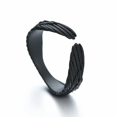 Edgy Wing Ring