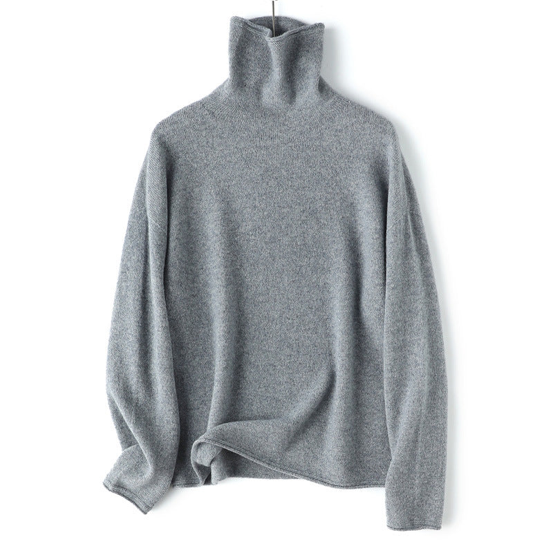 Seamless All-in-one Cashmere Knit Sweater in Dopamine Hues