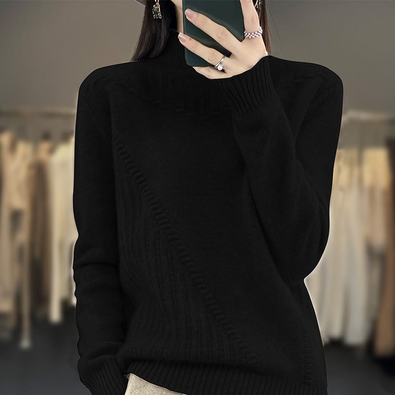 Women's Short All-match Bottoming Casual Knitwear