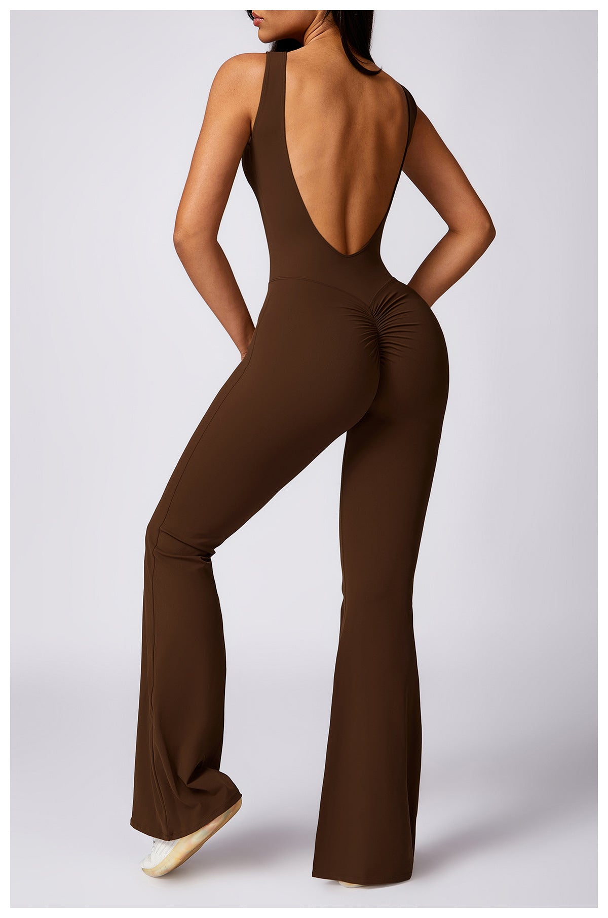Seamless Peach-Lift Fitness Yoga Bodysuit