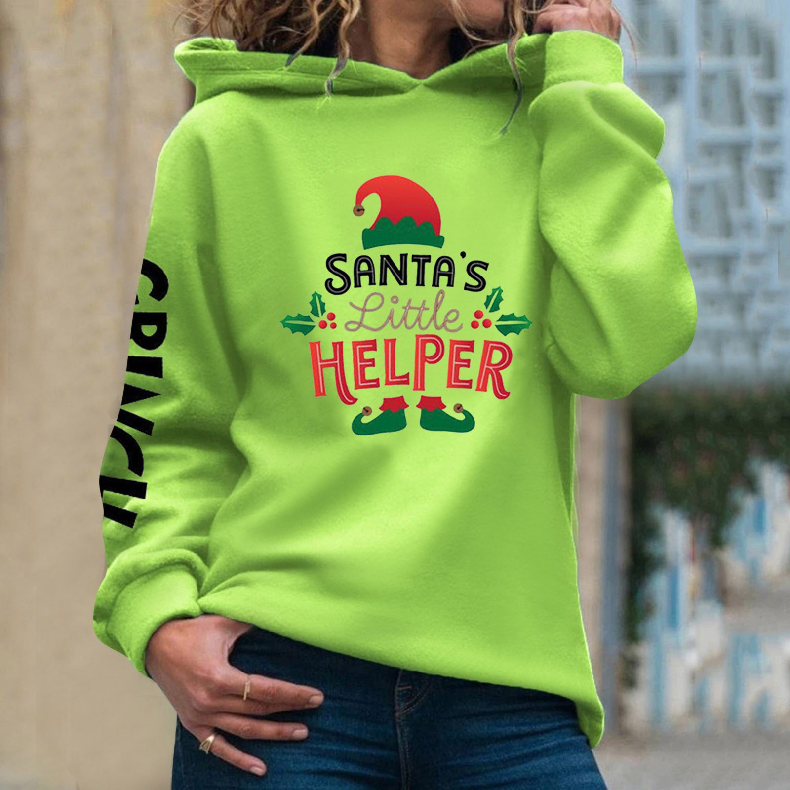 Festive Christmas Hoodie for Women | Cozy Holiday Pullover