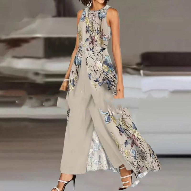 Women's Casual Loose Solid Color Jumpsuit