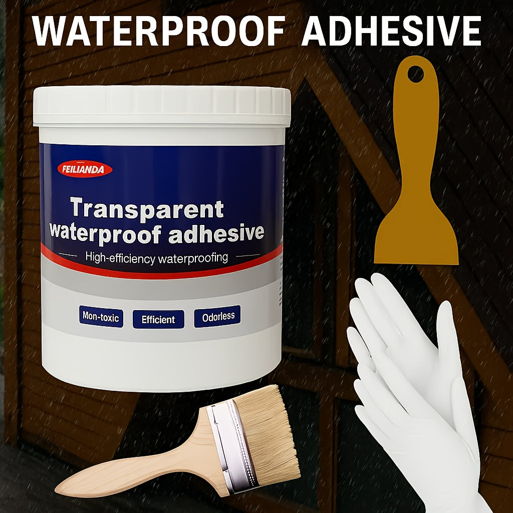 Transparent 1 kg Waterproof Sealant for Indoor and Outdoor Use