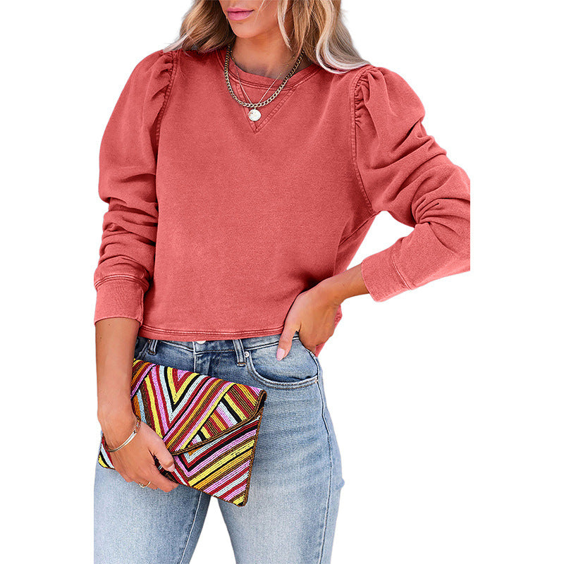 Cozy Solid Color Women's Casual Hoodie