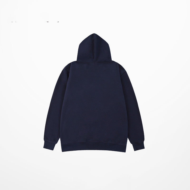 Retro Plush Oversized Winter Hoodie for Women