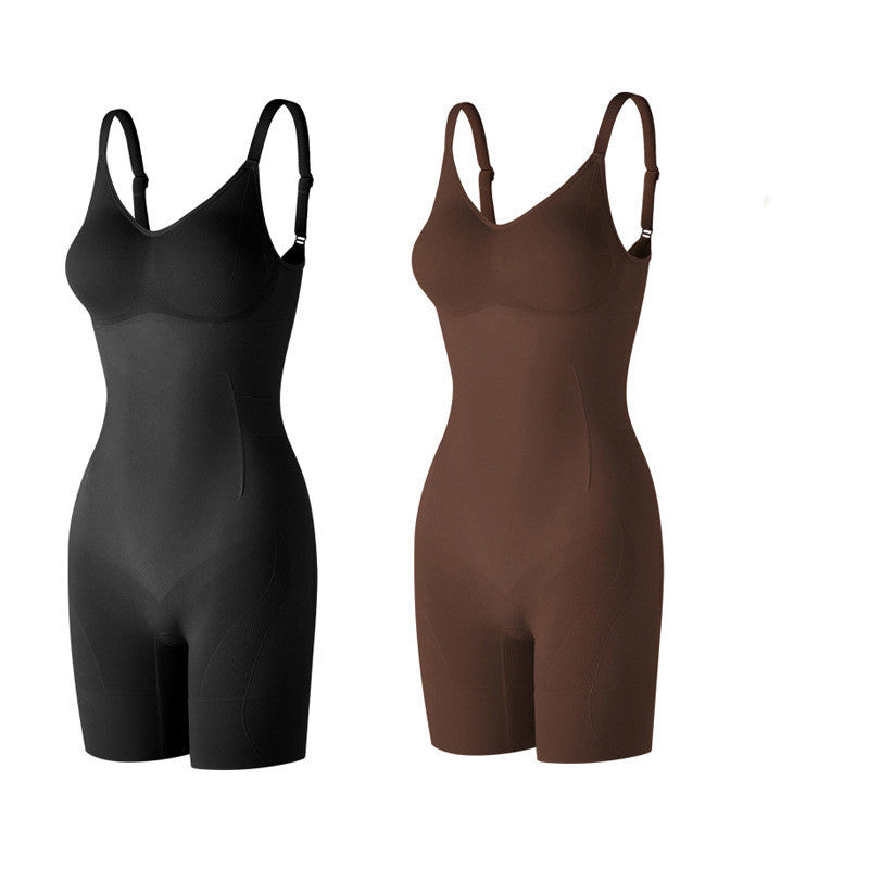 Belly Contracting And Hip Lifting Postpartum Body Shaping Waist Slimming Seamless Tight Show Clothes