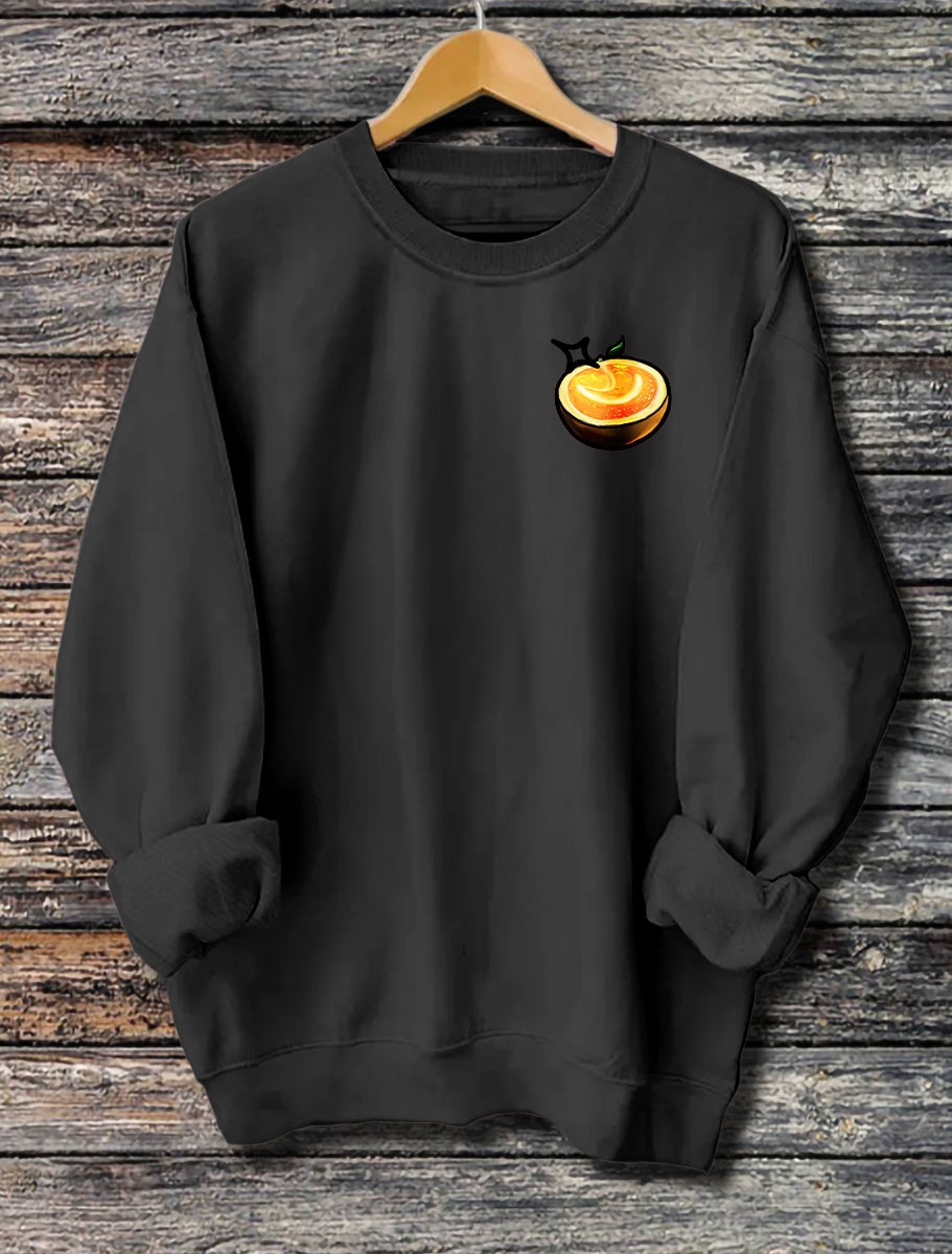 Women's Long Sleeve Printed Hoodie Casual Pullover
