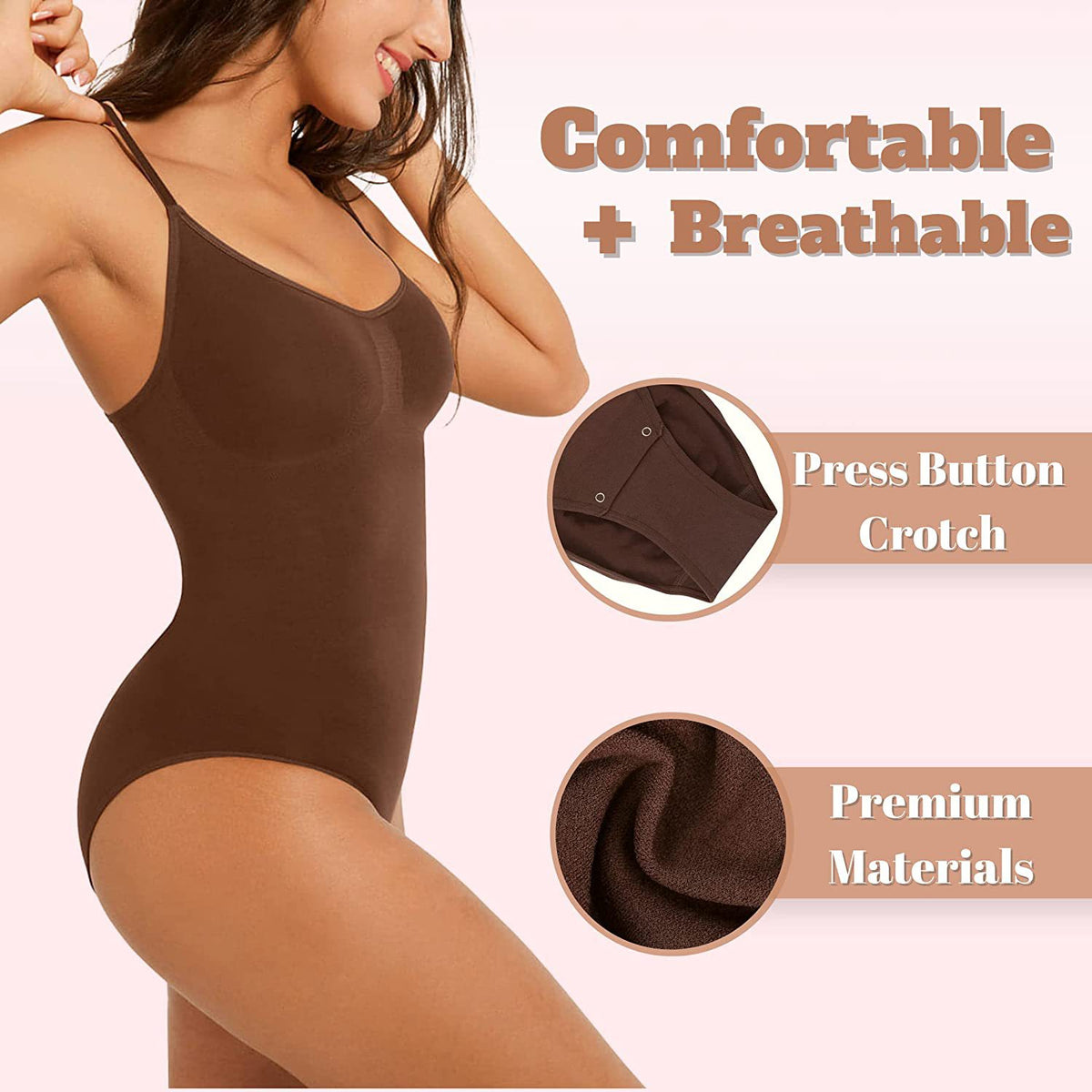 Seamless High-Waist Shaper Panties & Hip Lifter