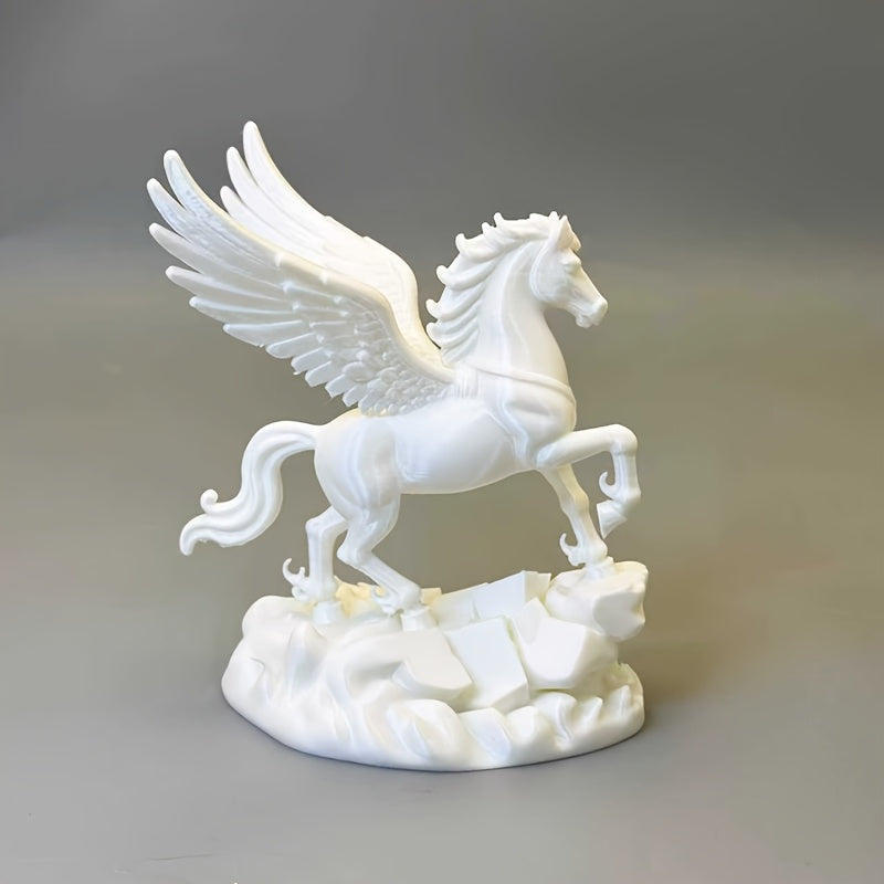 Winged horse decorative figurine for home and office decor