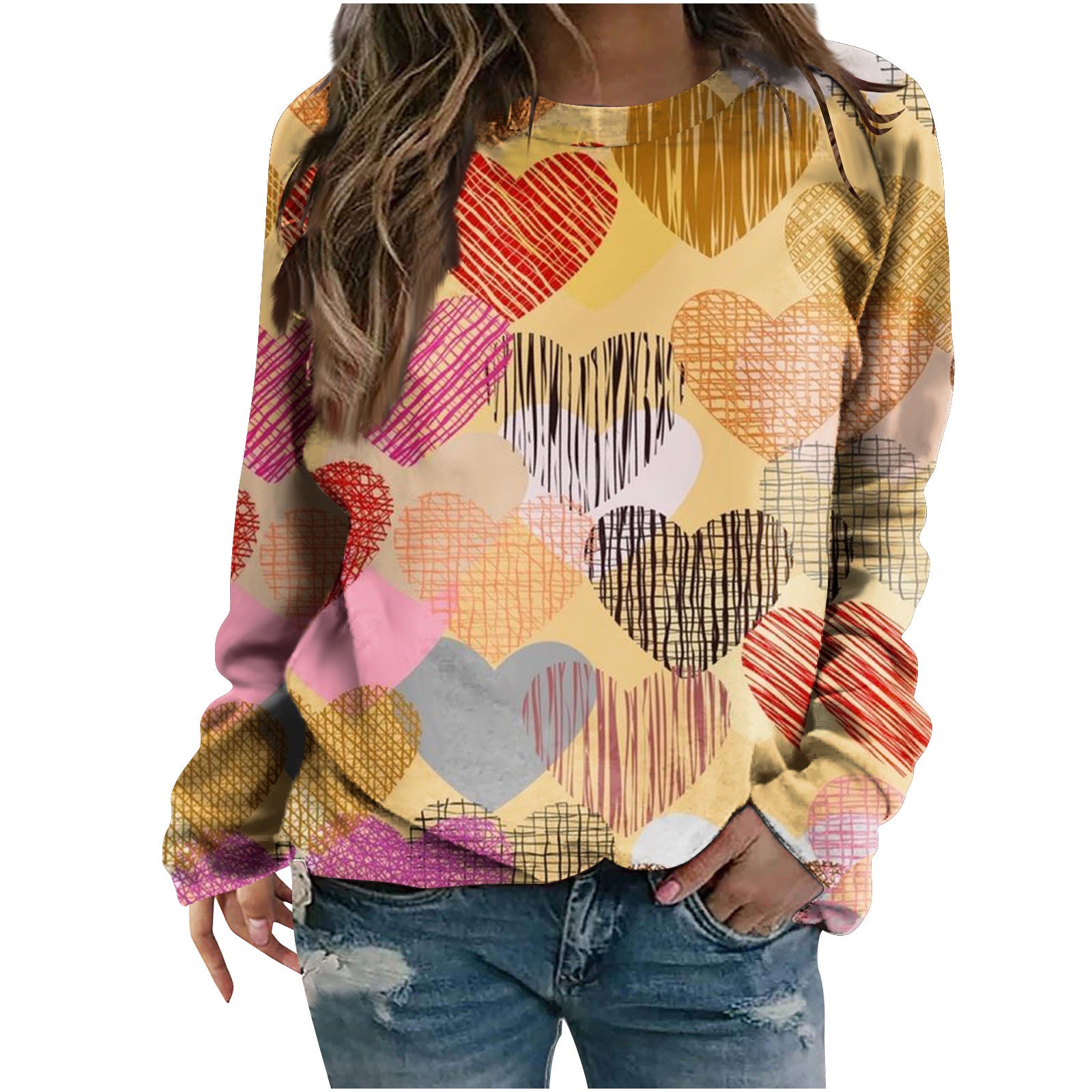 Cozy Japanese Round Neck Women's Sweater