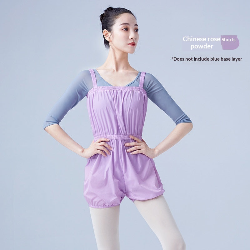 Women's Fitness & Ballet Warm-Up Sweat Bodysuit
