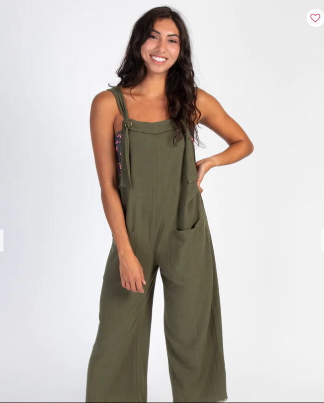 Women's Stylish Casual Long Overalls