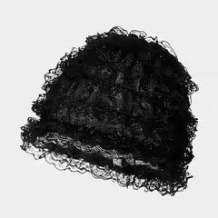 Elastic Lace Women's Cap, Breathable & Protective