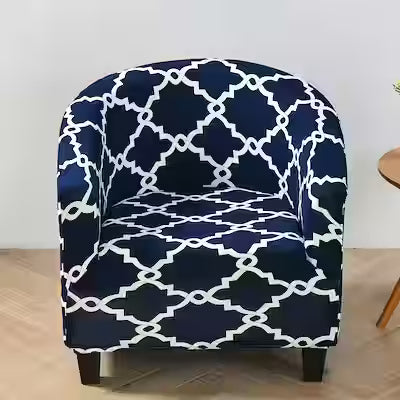 Elastic Round Spandex Non-slip Single Sofa Cover - image 2