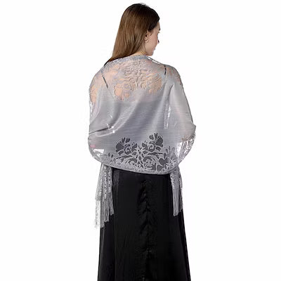 Elegant Lace Shawl Wrap