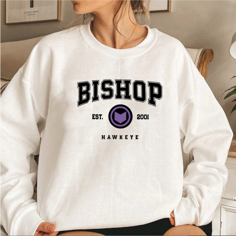 Bishop 2001 Graphic Hip-Hop Hoodie Streetwear Sweatshirt