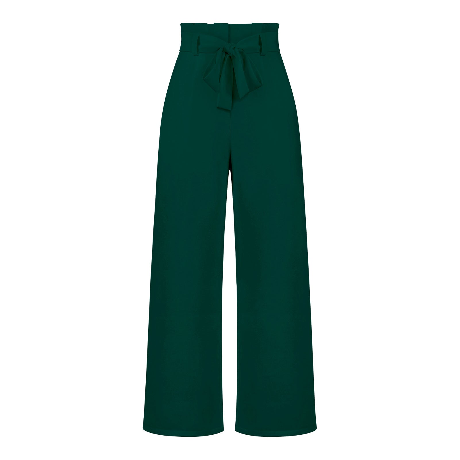 Women's Ice Silk Casual Wide-Leg Trousers