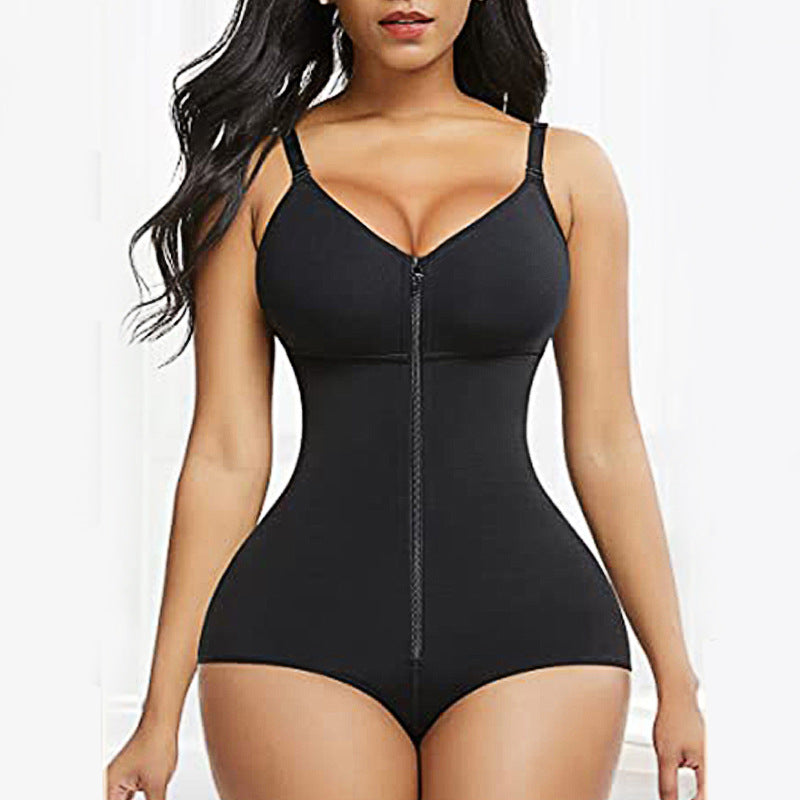 Seamless Zipper Shapewear Body Shaper Corset