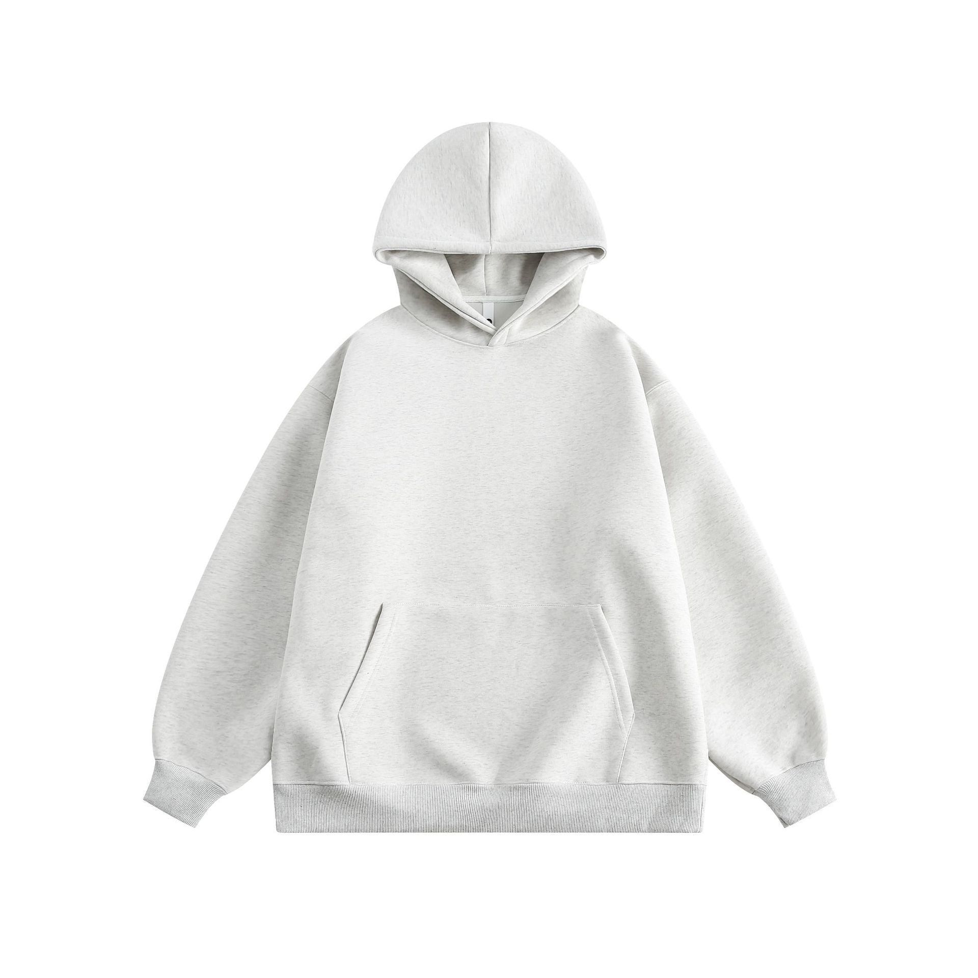 Cozy Solid Color Couple's Casual Pullover Hoodie