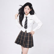 Women's Long-sleeved Shirt Slim Fit Waist