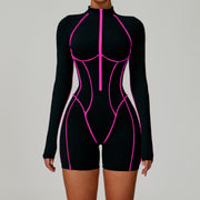 High-Strength Women's Fitness Sports Jumpsuit