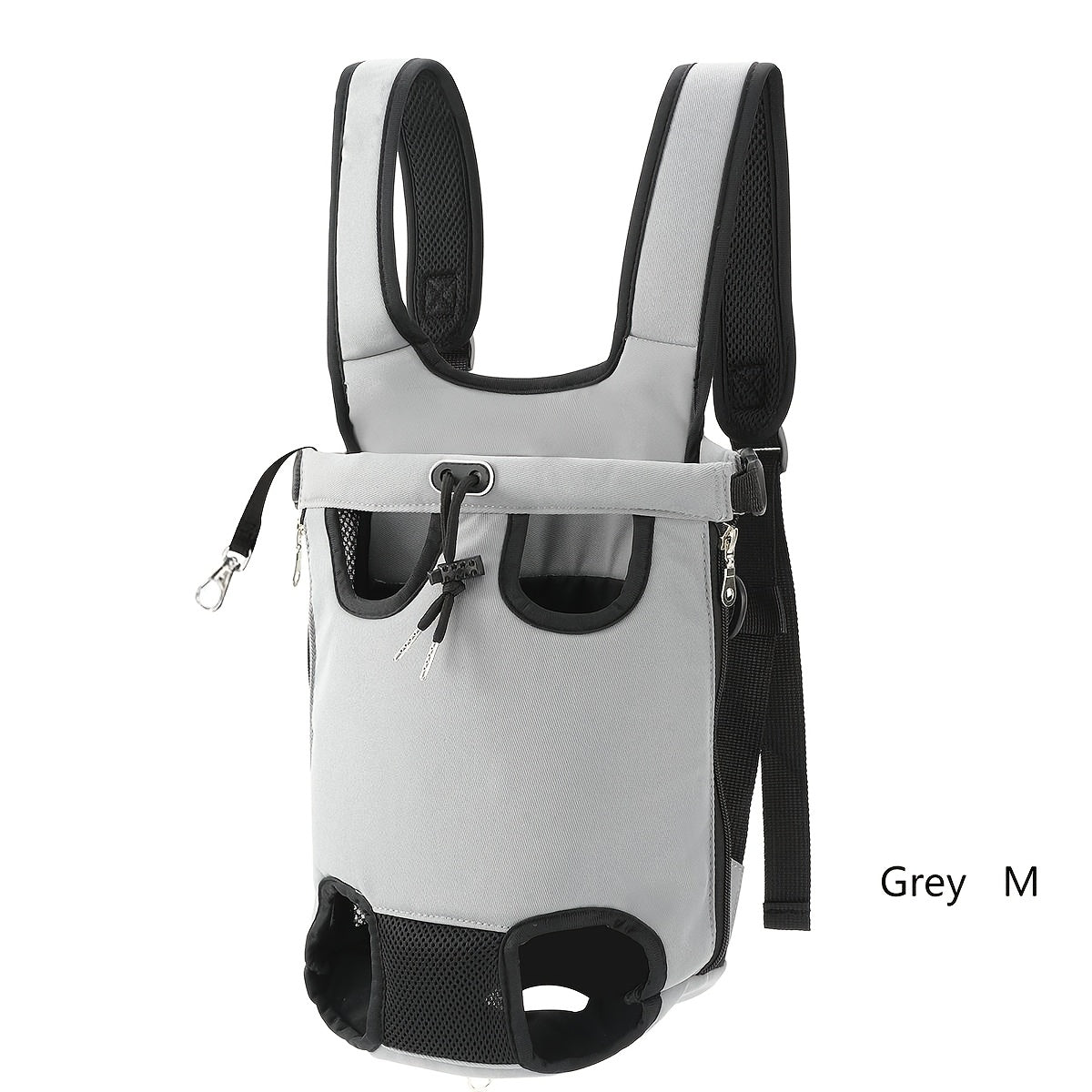 Pet Travel Backpack with Front Harness, Adjustable Multi‑Gear, Ultra‑Breathable Mesh and Lightweight Durable Design