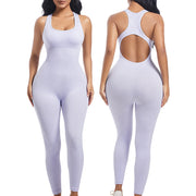 Women's Long Sleeve Shaping Yoga Jumpsuit