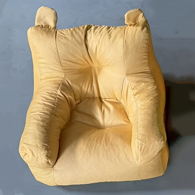 Cozy Sofa With Removable Washable Plush Cover - Soft Plush Pet Furniture, All-Season Comfort, Durable Easy-Clean Design, Classic Modern Style With Elevated Backrest & Armrests For Cats - Ideal For...