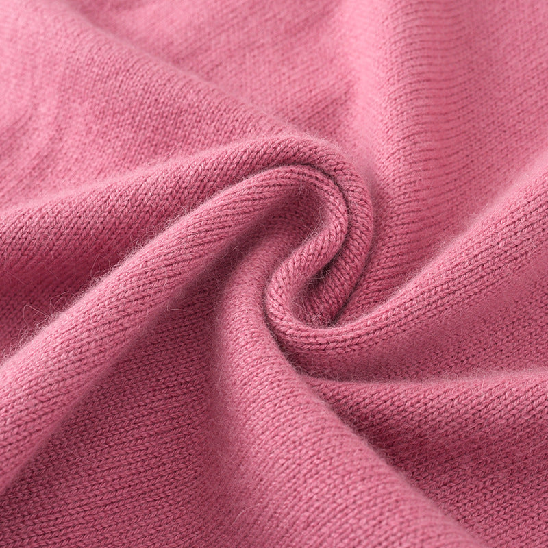 Women's Double-strand Thick Wool Knitted Bottoming Shirt