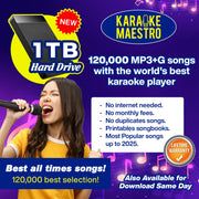 HD Karaoke Software – 120,000 English Songs for Windows & macOS