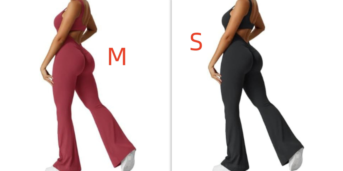 YEOREO Women's Sleeveless Flare Jumpsuit