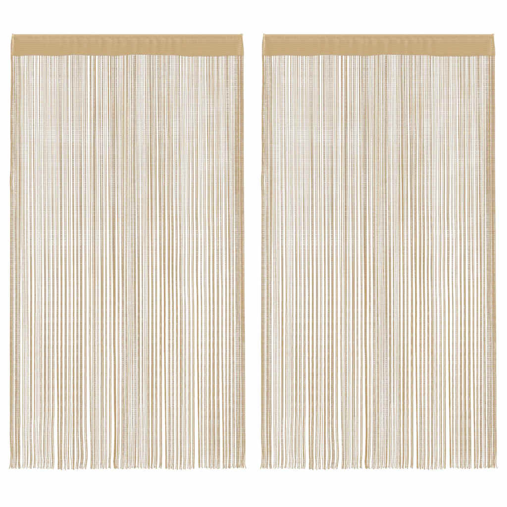 String Curtain, 2 Pieces. String Curtains, 2 Pieces.