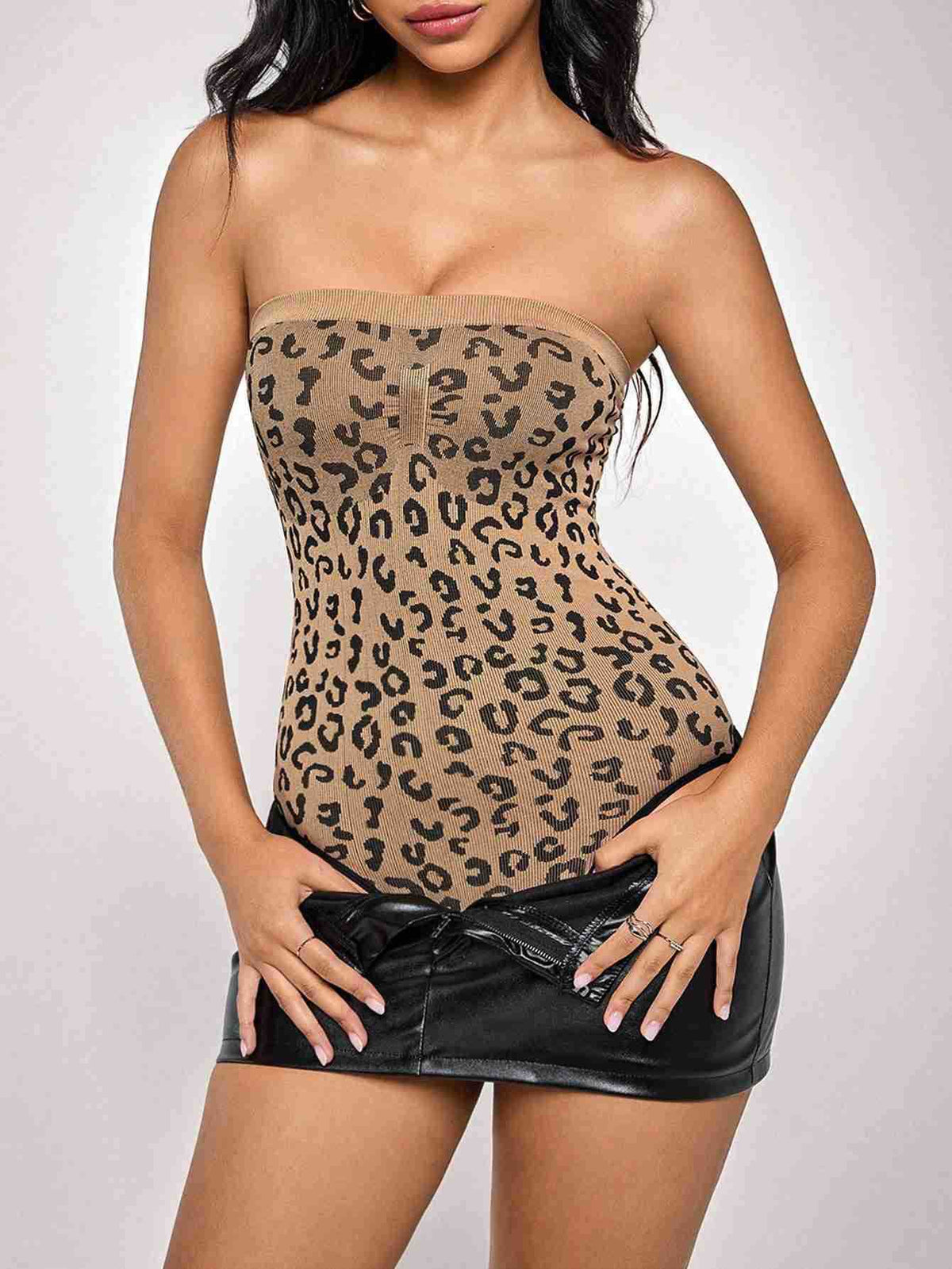 Women's Strapless Body Shaping Jumpsuit