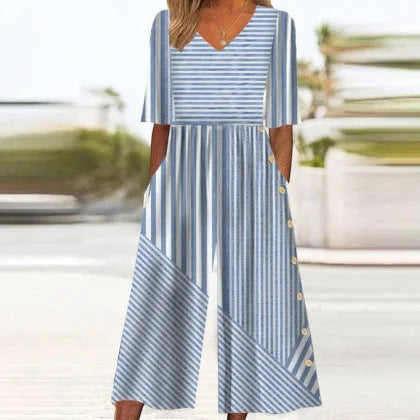 Fashion Women's Wear Strap Temperament Jumpsuit