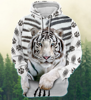 Men Printed Hooded 3D Casual Sweater
