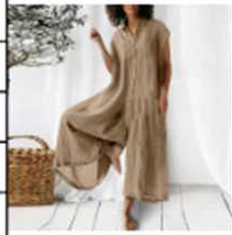 Chic Solid Short-Sleeve Shirt & Pants Set