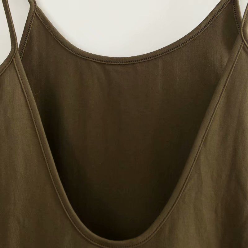 Women's Slim-Fit One-Piece Vest Romper
