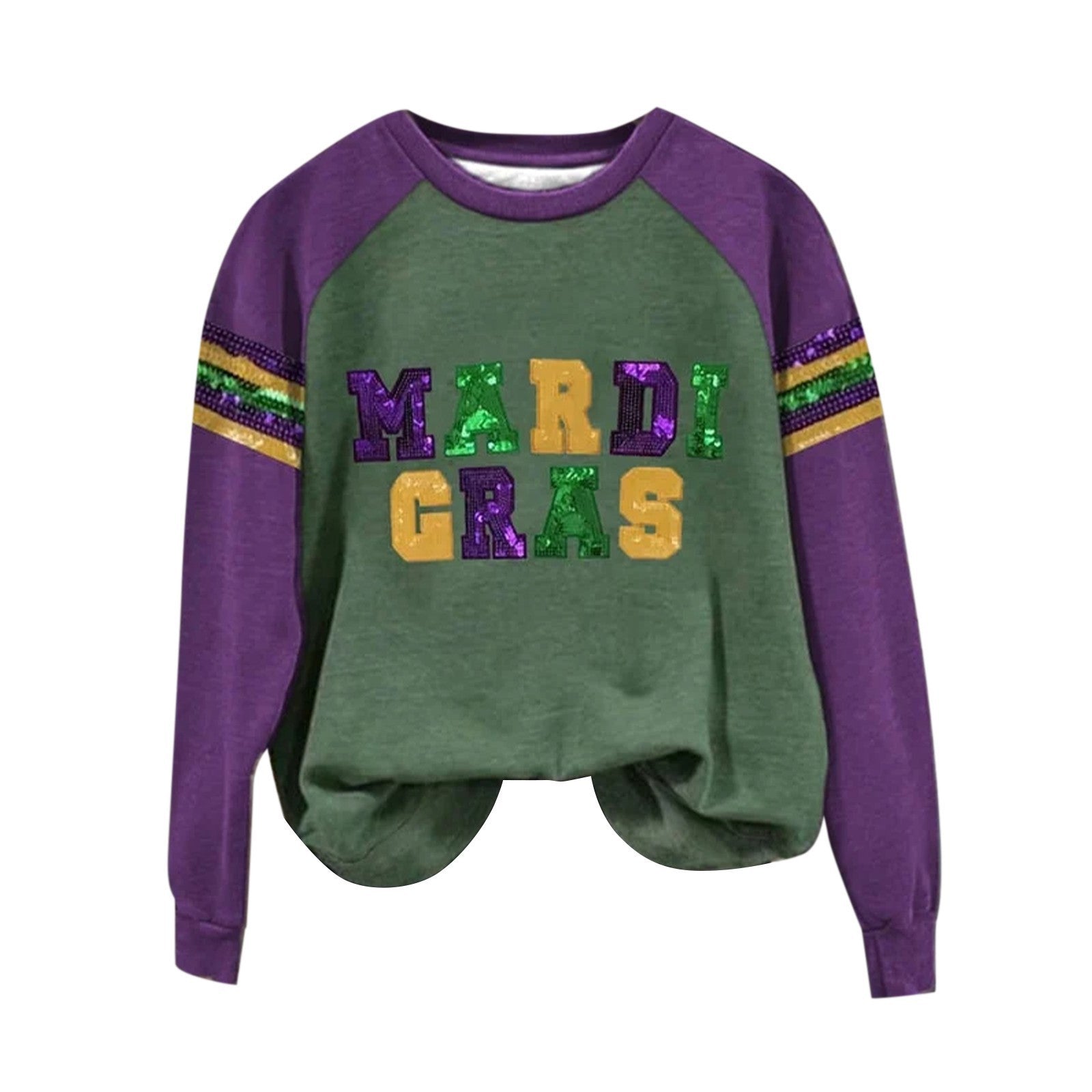 V-Neck Multi-Color Printed Women's Sweater