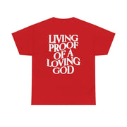 Men's Casual Letter Print Cotton Short-Sleeve T-Shirt