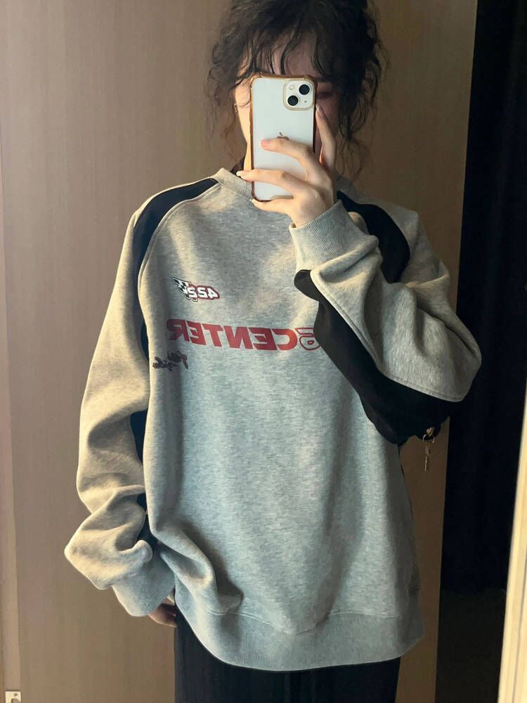 Cozy Crew Neck Pullover Sweet Casual Sweater