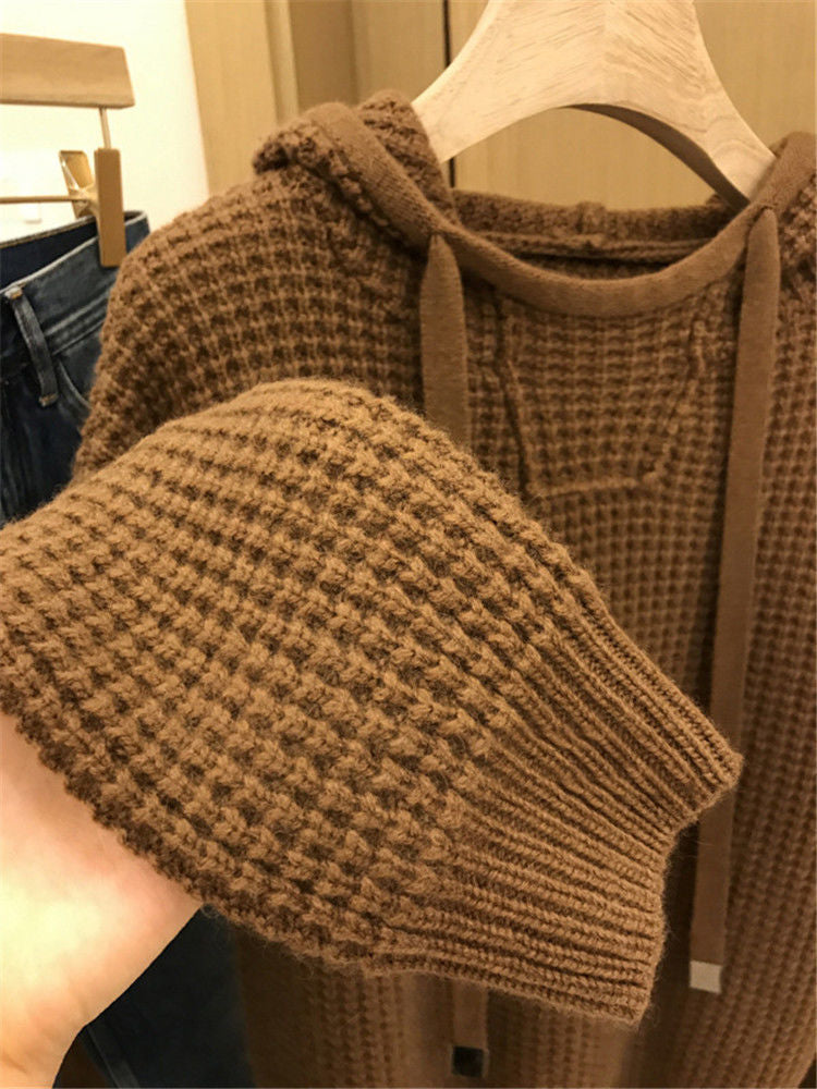 Men's Casual Long-Sleeve Hooded Sweater