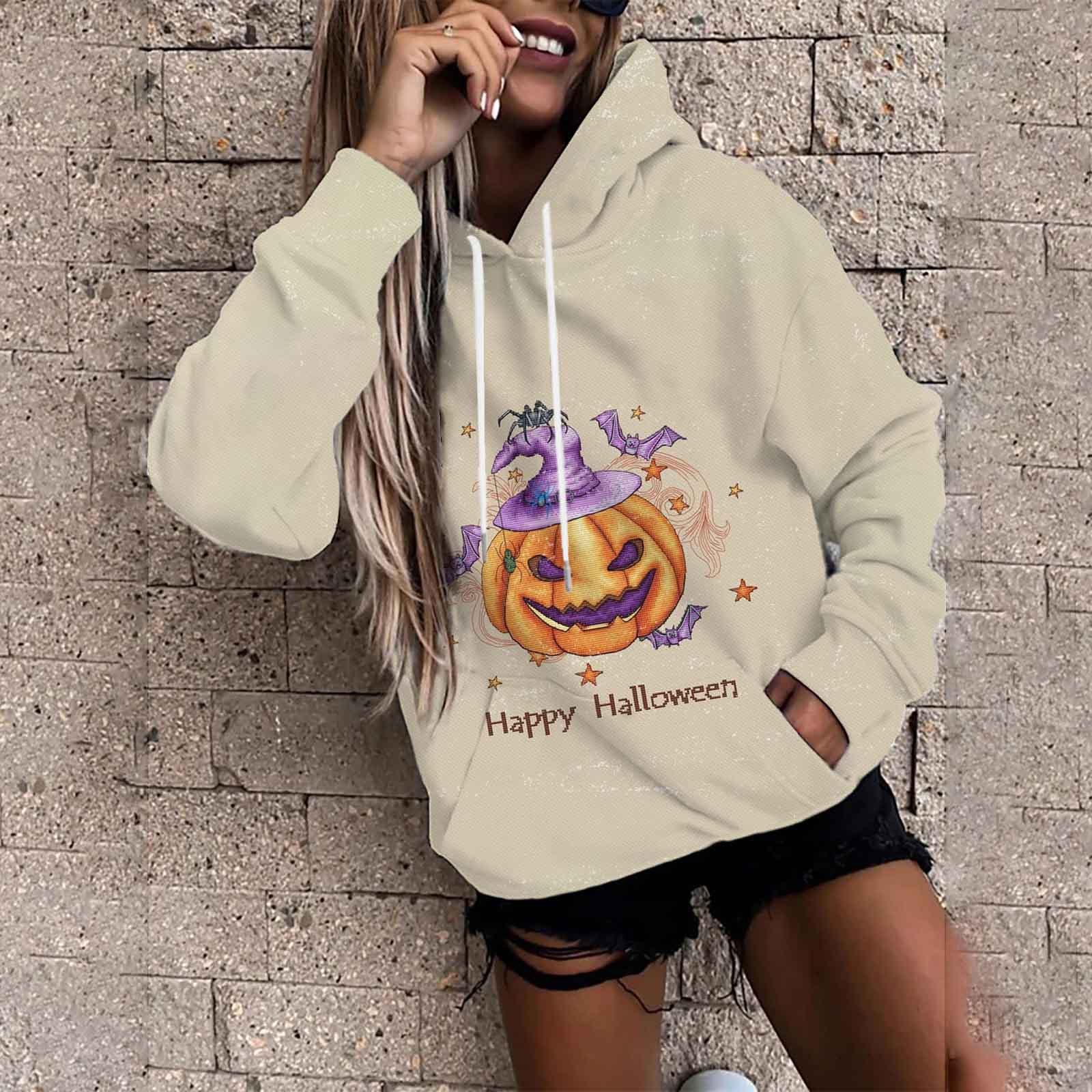 Women's Halloween Padded Streetwear Sweatshirt